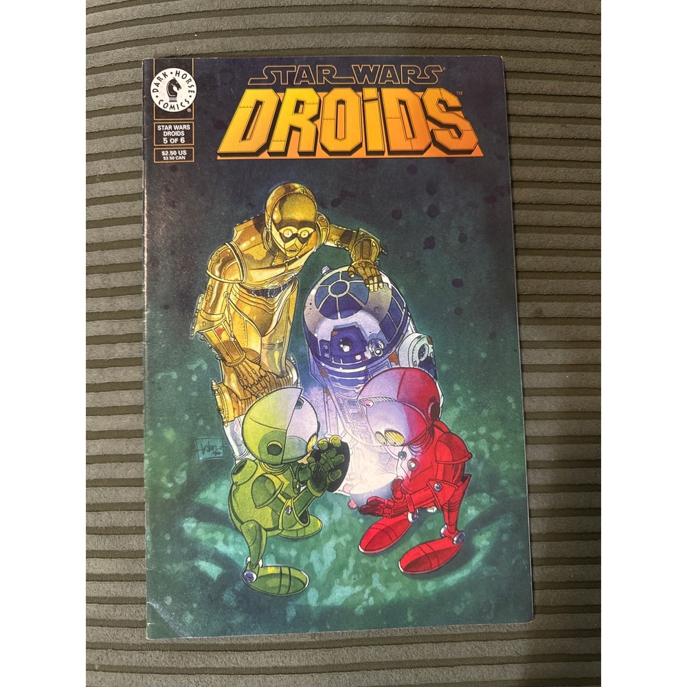 Dark Horse Star Wars Droids 5 of 6 Comic 1994 R2-D2 C-3PO Sci-Fi Adventure
